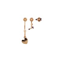 Orecchini Rue des Mille Donna STARDUST in Argento Zirconia ORZ-3PZ RSA - ORZ-3PZ RSA